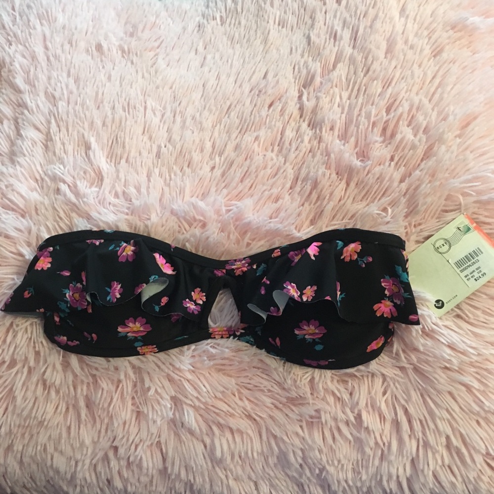 Roxy Floral Bandeau Top